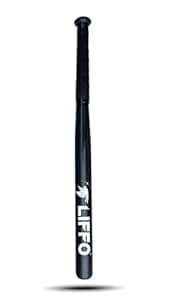 Liffo® Baseball bat Wooden Heavy Duty for Self Defences (Black)