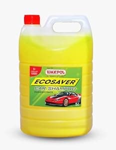 Waxpol Ecosaver Car Shampoo Concentrate - 5 LTR. (For Bucket, Foam & Snow Foam Wash) Thick Foam With Shine Enhancing Formula