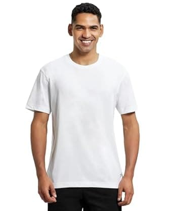 Jockey 2714 Men's Super Combed Cotton Rich Regular Fit Round Neck Half Sleeved T-Shirt