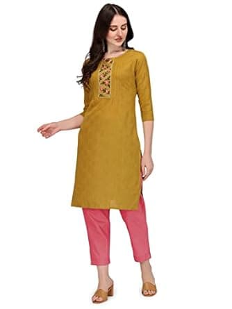 NeedleTale Kurti for Women Stylish Straight Kurti