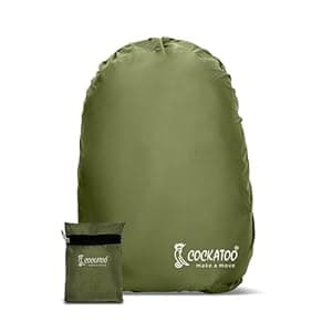 Cockatoo Bag Cover for Back Pack,40L Bag Cover Waterproof, Bag Cover for Rain & Dust