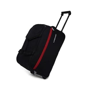 Lavie Sport Lino Wheel Duffel Bag | 2 Wheel Duffle Bag | Built to Last Wheels and Trolley