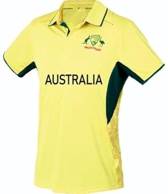 Australia 50 Over World Cup Jersey 2023 (Half Sleeves),