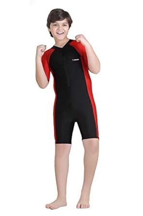 Rovars Boy's Poly Spandex Multipurpose Wear for Swimming, Diving, Cycling, Aerobics