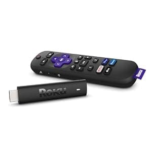 Roku Streaming Stick 4K+ (2021) Streaming Device 4K/HDR/Dolby Vision with Roku Voice Remote Pro