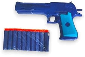 Toys Treasure Toy Soft Dart Gun with 10 Bullets | Toy Gun for Boys | Toys for Boys | Toy Shot Gun for Boys