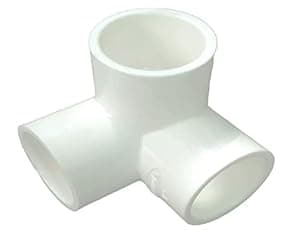 DEHRAN UPVC 3 Way Elbow 1" (32 MM) Pipe Fitting for Bathroom and Kitchen in water pipe line (10)