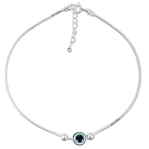 Parnika (Formerly MJ Trendy Flexible Silver Payal (Anklets) in Pure 92.5 Sterling Silver for Girls/Women | Gift for Women and Girls | With Certificate of Authenticity |