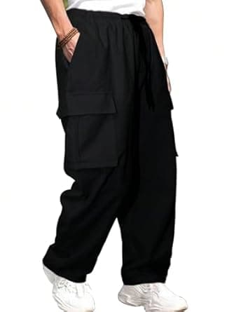 GRECIILOOKS Loose Fit Track Pant for Men