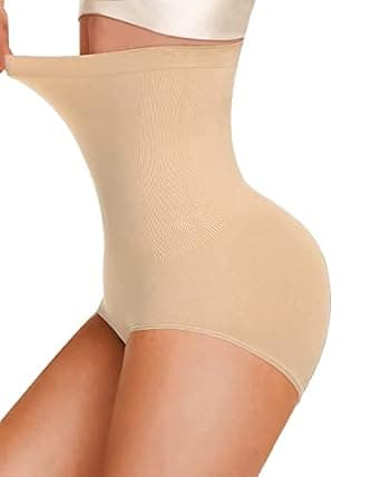 HSR Women Waist Shapewear with Anti Rolling Strip Tummy Control Tucker Waist Slimming Panties Shapewear Underwear Waist Shapewear