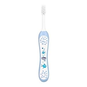 Chicco Infant Manual Toothbrush Blue 6M-36M, Pack of 1