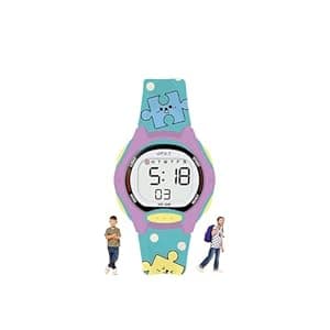 SPIKY Round Designed Strap Multifunctional Sports Digital Kids Watch