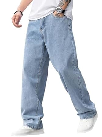 Lymio Men Jeans || Men Jeans Pants || Denim Jeans || Baggy Jeans for Men (Jeans-06-07-08)