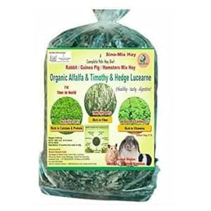 Herbal Sinovet India Premium Alfalfa/Timothy/Hedge Lucerne/Peanut Mix Hay For Rabbit/Guinea Pig/Hamster. (970Gm) - All Life Stages