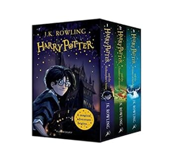 Harry Potter 1–3 Box Set: A Magical Adventure Begins (Set of 3 Books)