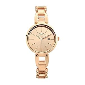 Titan Raga Women's Viva Trendsetter Rose Gold Metal Analog Watch-NS2642WM01