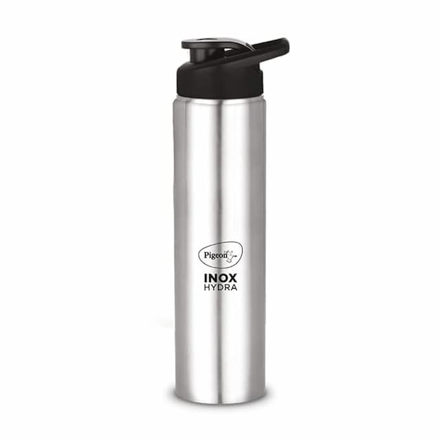 Pigeon Stainless Steel Inox Hydra 750 Drinking Water Bottle 700 ml - Silver (Pack of 1)