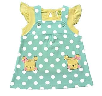 Clothe Funn New Born Knee Length Baby Girl Dress