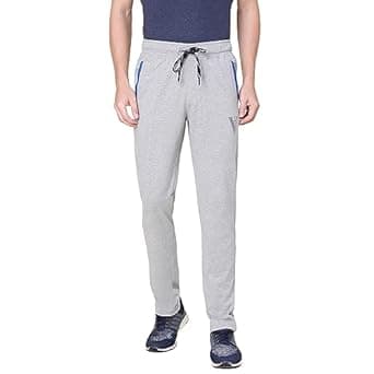 Van Heusen Athleisure Men Regular Fit Trackpants - Cotton Rich - Smart Tech, Easy Stain Release, Anti Stat, Ultra Soft, Moisture Wicking