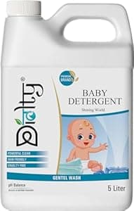 Baby laundry liquid detergent 5 liter, washing liquid for Baby Clothes (Blossom)