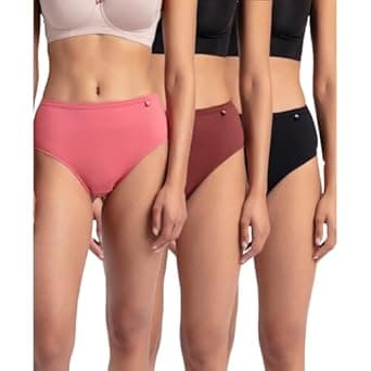 Jockey Women Cotton Hipster Brief(Pack of 3)