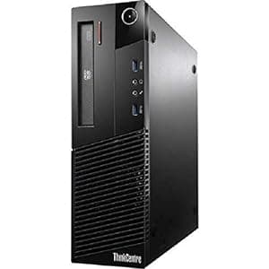 (Refurbished) Lenovo ThinkCenter M93P Desktop (Intel Core i5 (4th Gen) 3.2 GHz, 8 GB RAM/ 500 GB HDD/ Windows 10, MS Office/USB, Ethernet,VGA), Black