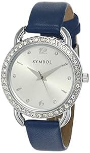 Amazon Brand - Symbol Analog Women's Watch (Dial Colored Strap)