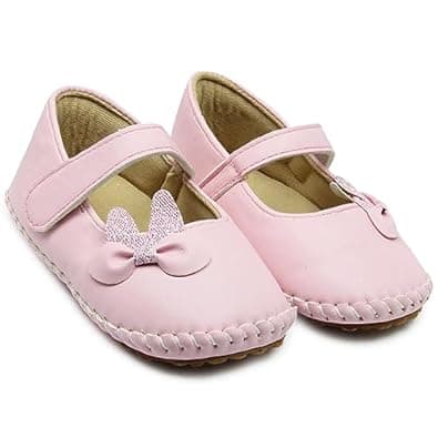 Neska Moda Baby Girls Synthetic Leather Belly Sandal/Booties For 12 to 18 Months/18 to 24 Months-BT2065