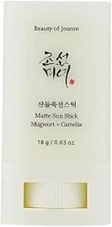 Beauty of Joseon Matte Sun Stick For All Skin Type : Mugwort+Camelia(18G, 0.63Fl.Oz), spf 50