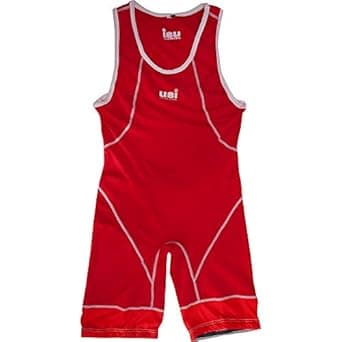 USI UNIVERSAL Wrestling Singlet Comferto For Men & Women, 419WM Standard Singlet for Men & Women Wrestling Uniform Polyester Elastane Construction as Per UWW Standards