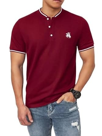 Lymio Men T-Shirt || Regular Fit T-Shirt for Men || Plain T Shirt || T-Shirt (Polo-06-10)