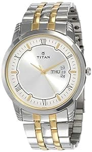 Titan Karishma Stainless Steel Analog Silver Dial Men's Watch-Nl1774Bm01/Np1774Bm01