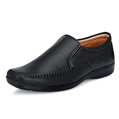 Centrino Mens 8620 Formal Shoes | Handmade Stitch Formal Slip-On Shoes | Versatile Comfort and Quality | Perfect for Casual and Formal Wear | Premium Craftsmanship, Simple Yet Elegant Design