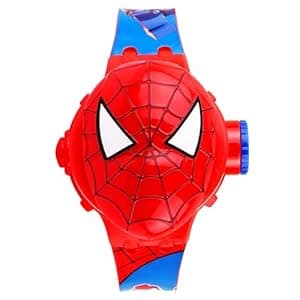 Matrix Kids Edition Spiderman/Hello Kitty/Micky Mouse/Unicorn/Princess/Ironman Heads Up Projector Image Digital Watch for Kids