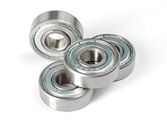 Invento 608ZZ_1 2 Pieces 8x22x7mm Radial Bearings, 3D Printer or Robotics or DIY Projects