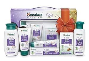 Himalaya Happy Baby Gift Pack|Pack of 5 in 1|Mini Window|Essentail Baby Care Product Gift Pack| No 1 Doctor Presctibed Brand