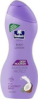 Parachute Advansed Deep Nourish Body Lotion for Women & Men, Dry Skin, 250ml | Pure Coconut Milk, 100% Natural, 72h Moisturisation