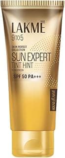 LAKMÉ Sun Expert Tinted Cream Sunscreen 50 Spf For All Skins, 100G