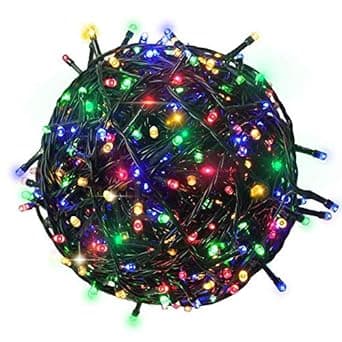 Desidiya Led String Serial Light 45 Mtr with 8 Modes Changing Controller. Waterproof & Flexible Copper Led Serial String Lights,Home Decoration (Multicolor) Pack of 1, 45 Meters