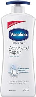 Vaseline Derma Care Advanced Repair Body Lotion|| For Sensitive|| Dry Skin|| Non Greasy|| Long Lasting Moisturisation|| 400 ml