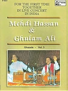 Inreco Audio CD-Ghazals-Mehdi Hassan & Ghulam Ali-Vol-3, For The First Time Together In Live Concert In India-IP_6021