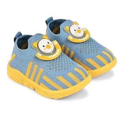 KATS Musical Shock-absorbing Chu-chu Sound shoes for Babies, Baby Boys and Baby Girls 9 Months to 24 Months Crafted with Non-Toxic Material and Polyvinyl Chloride Soft Sole | Sports Musical shoes