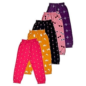 T2F Girl's Regular Fit Track Pants