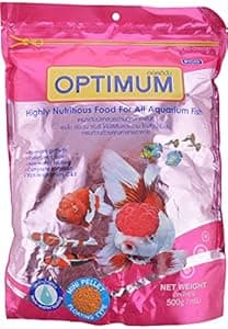 Optimum Pellet Fish Food for All Life Stages, 500g