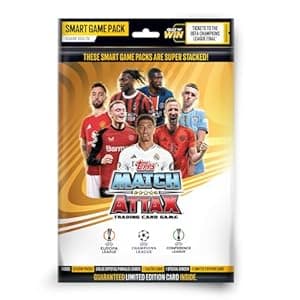 Topps UEFA Champions League Match Attax 24/25 Trading and Collectible Card Game (Smart Game Pack)