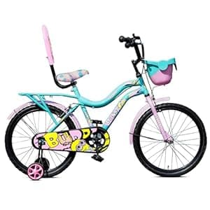 Leader Buddy 16T Sea Green/Light Pink Colour Cycle for Kids/Age Group 5-8 Years