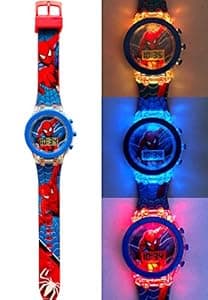 Wild Sparrow Dog Cartoon Chatactor Digital Glow and Disco Light Kids Watch…