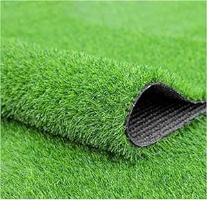 Yellow Weaves 35 Mm High Density Artificial Grass Mat For Balcony, Lawn, Door (2.5 X 6 Ft), Green