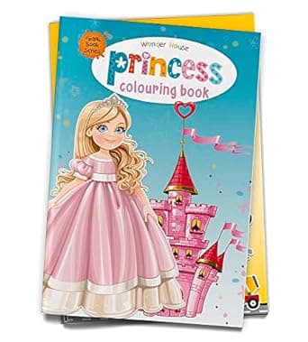 Princess Colouring Book (Giant Book Series): Jumbo Sized Colouring Books